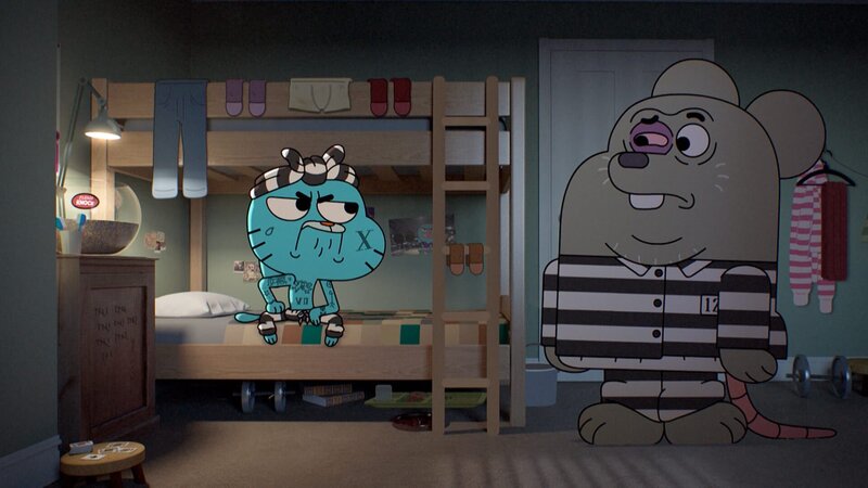 v.li.: Gumball, Frankie – Bild: TM & © 2015 CARTOON NETWORK