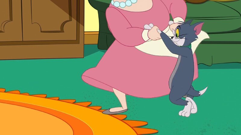 v.li.: Aunt Luella, Tom – Bild: Cartoonito
