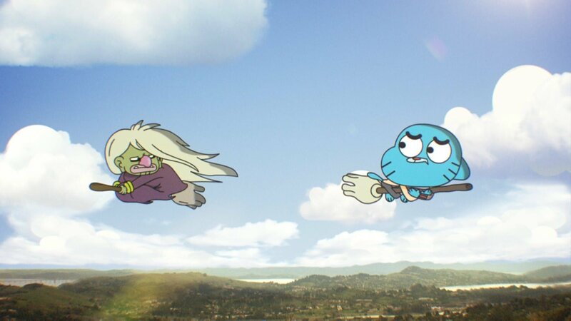 Hektors Mutter (li.) und Gumball (re.) müssen schnellstmöglich Hektor finden, um ein Unheil abzuwenden. – Bild: port.hu