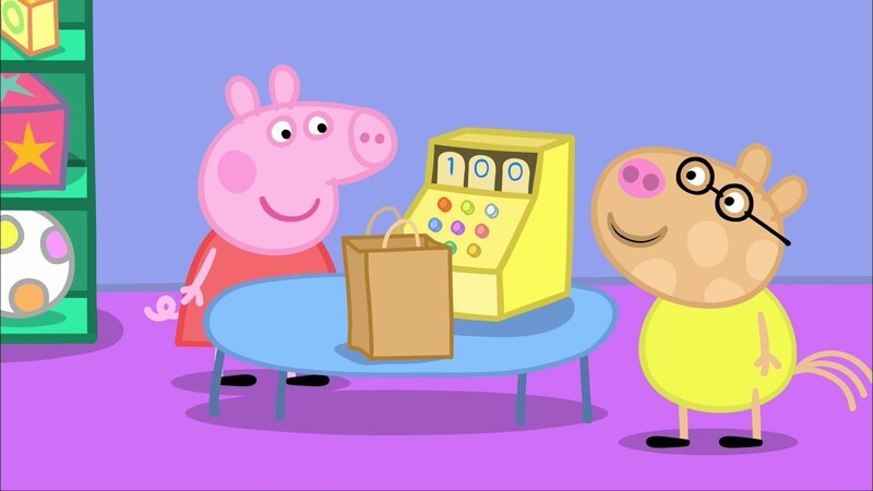 L-R: Peppa Pig, Pedro Pony – Bild: Paramount