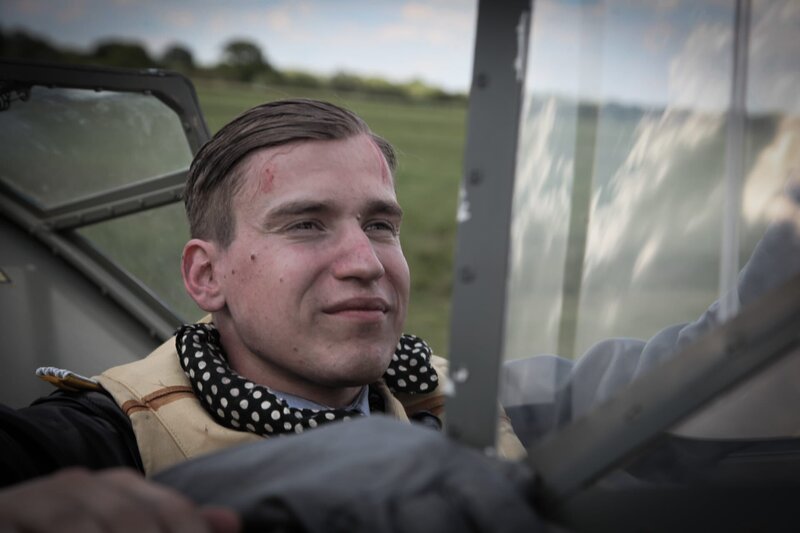 REENACTMENT – Heinz Knoke in the Messerschmitt 109 cockpit. – Bild: National Geographic Channel /​ FOX NETWORKS GROUP BULGARIA