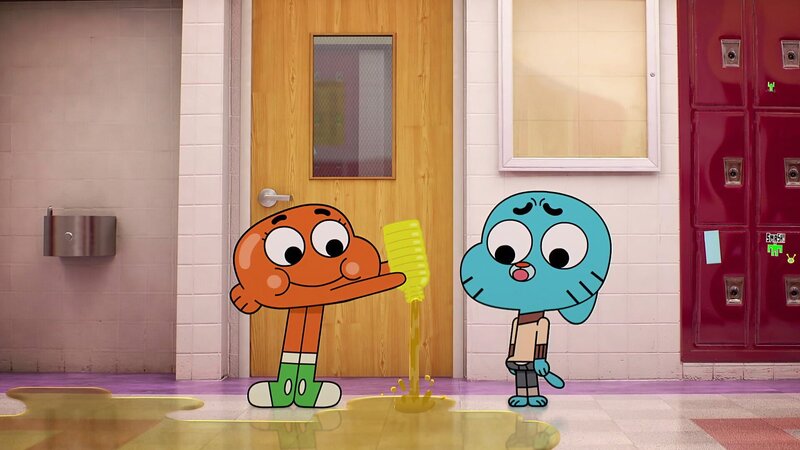 v.li.: Darwin, Gumball – Bild: CARTOON NETWORK