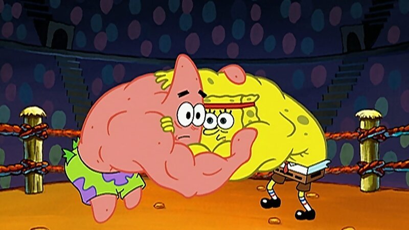 L-R: Patrick, SpongeBob – Bild: ViacomCBS