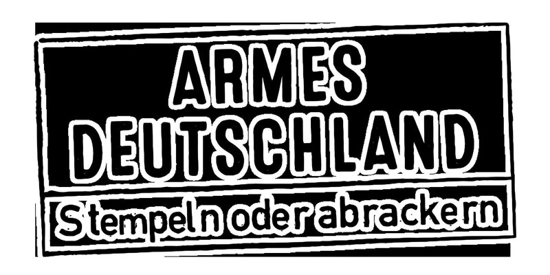 Armes Deutschland _ Stempeln oder abrackern? – logo – Bild: RTL2