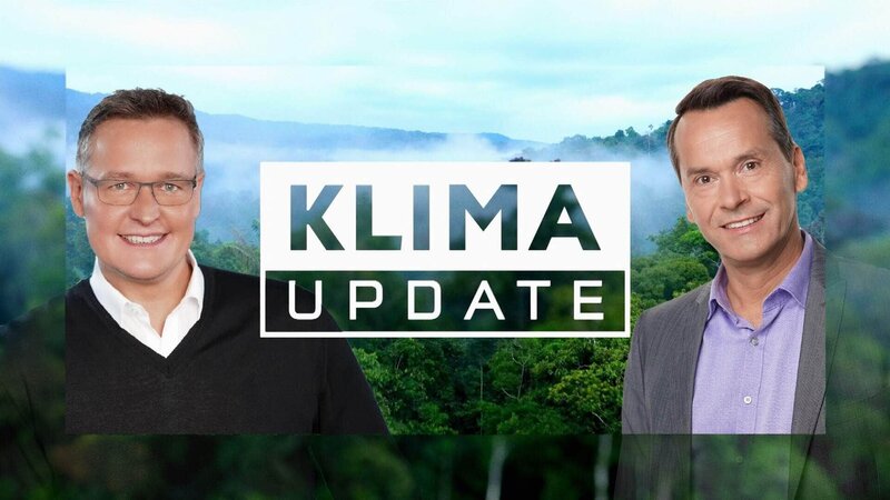 Klima update jeweils mit Bernd Fuchs (l.) oder Christian Häckl +++ Die Verwendung des sendungsbezogenen Materials ist nur mit dem Hinweis und Verlinkung auf TVNOW gestattet. +++ – Bild: TVNOW /​ Stefan Gregorowius