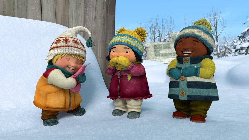 Samis neues Furzkissen bringt alle zum Lachen. – Bild: KiKA/​carpediem Film & TV Inc.