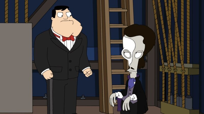 L-R: Stan, Roger – Bild: 2008 Twentieth Century Fox Film Corporation. All rights reserved. Lizenzbild frei