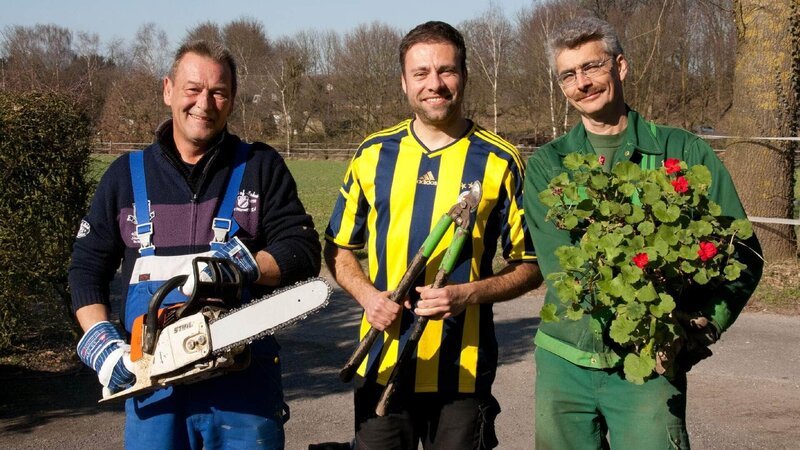 V.l.: Ralle, Claus und Ralf Dammasch – Bild: RTL /​ Tokee Bros.