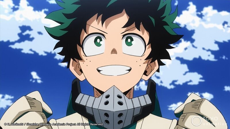 Bild: K. Horikoshi /​ Shueisha, My Hero Academia Project