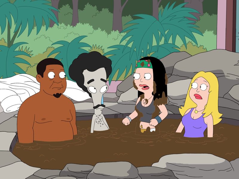 L-R: Ron, Roger, Hayley, Francine – Bild: 2008 Twentieth Century Fox Film Corporation. All rights reserved. Lizenzbild frei