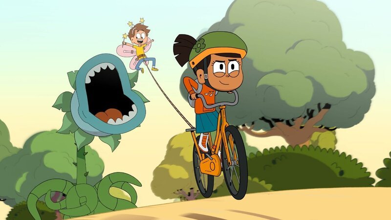 Nun muss Mats (l.) als „Käferköder“ herhalten. – Bild: Super RTL