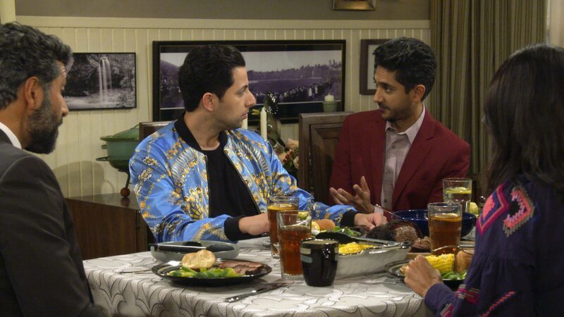 (v.l.n.r.) Kasim (Zadran Wali); Mo (Fahim Anwar); Al (Adhir Kalyan); Ariana (Azita Ghanizada) – Bild: CBS Broadcasting, Inc.