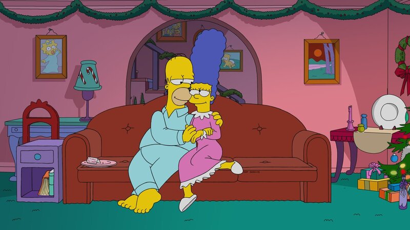 Sideshow Bob gets contracted as this year’s mall Santa. Meanwhile, someone is stealing all the Christmas packages off people’s front porches in the „Bobby, It’s Cold Outside“ holiday episode of THE SIMPSONS. – Bild: Twentieth Century Fox Film Corporation