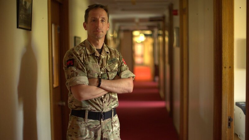 Lieutenant Colonel Mike Fielder ist der Kommandant des MCTC. Sein Wort ist hier Gesetz. – Bild: ZDFinfo
