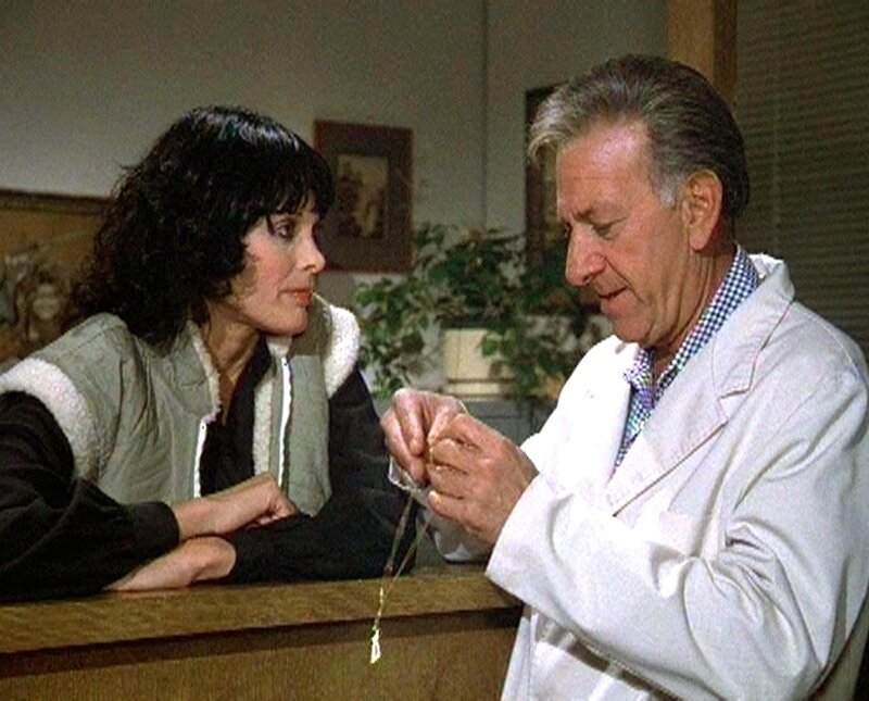 Quincy (Jack Klugman) und Miss Lieberman versuchen den Schmuggel auffliegen zu lassen. – Bild: RTLup