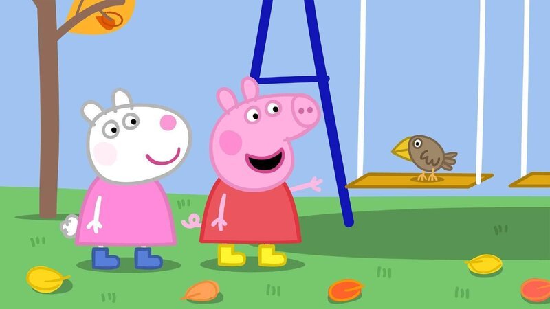 An einem Herbsttag führt Madame Gazelle die Kinder in die Welt der Gedichte ein und erklärt, dass sogar Geräusche Gedichte sein können. Die Kinder sollen draußen den Geräuschen lauschen und sich inspirieren lassen. – Bild: Astley Baker Davies Ltd and Entertainment One UK Ltd. HASBRO TM & © 2021 Hasbro