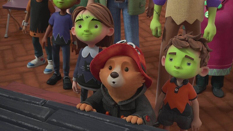 v.li.: Judy Brown, Paddington, Jonathan Brown – Bild: Paramount