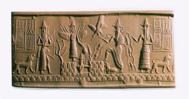 Die Versuchung von Adam und Eva c. 1571⁠–⁠1575 Tizian (1477/​89⁠–⁠1576/​ Venezianer) Öl auf Leinwand Museo del Prado, Madrid – Bild: Science History Images /​ Alamy S /​ Alamy Stock Photo /​ https:/​/​www.alamy.com /​ © THE HISTORY CHANNEL /​ Science History Images /​ Alamy Stock Photo