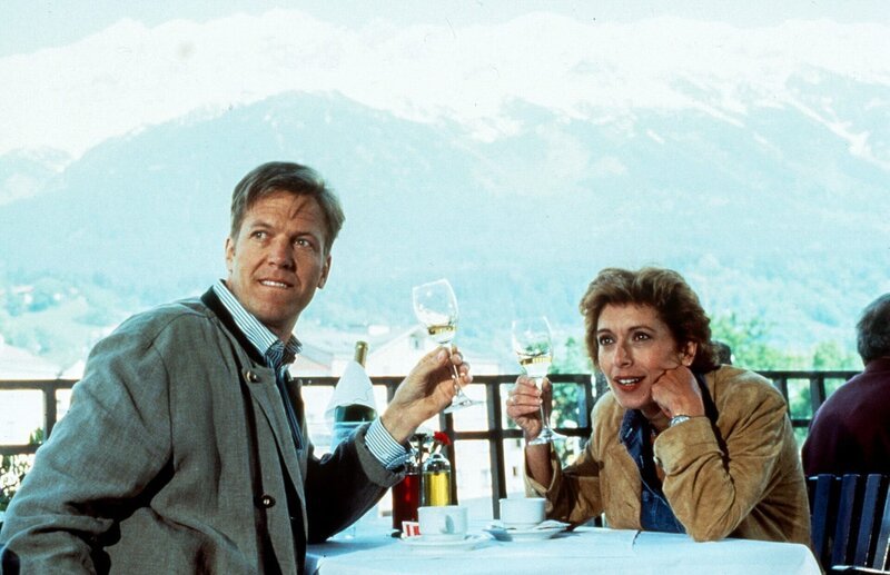 Josef Baum (Dr. Michael Franke), Anita Zagaria (Dr. Sabina Spreti). – Bild: ORF/​Beta Film
