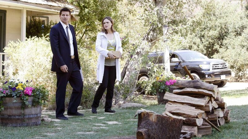 Booth (David Boreanaz) und Brennan (Emily Deschanel) – Bild: RTL /​ Fox