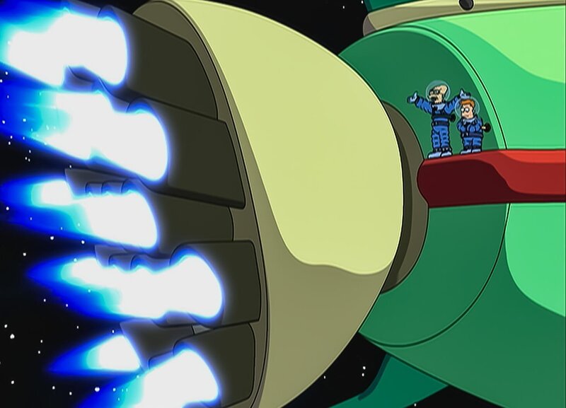 L-R: Professor Farnsworth, Cubert – Bild: Paramount