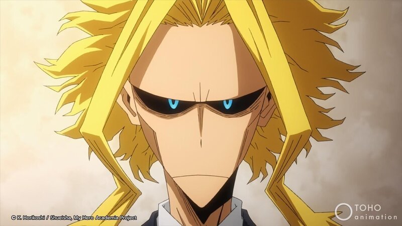Bild: K. Horikoshi /​ Shueisha, My Hero Academia Project