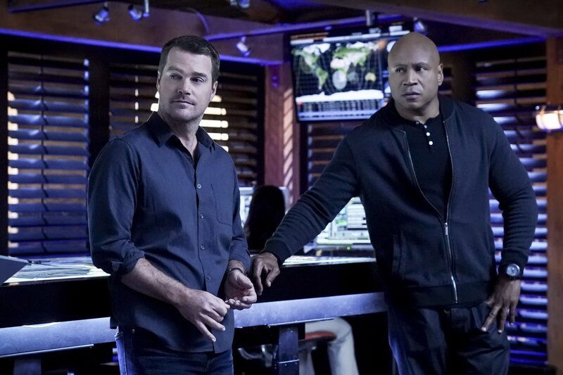 Pictured: Chris O’Donnell as Special Agent G. Callen and LL COOL J as Special Agent Sam Hanna. – Bild: 2018 CBS Broadcasting, Inc. All Rights Reserved. /​ Monty Brinton Lizenzbild frei