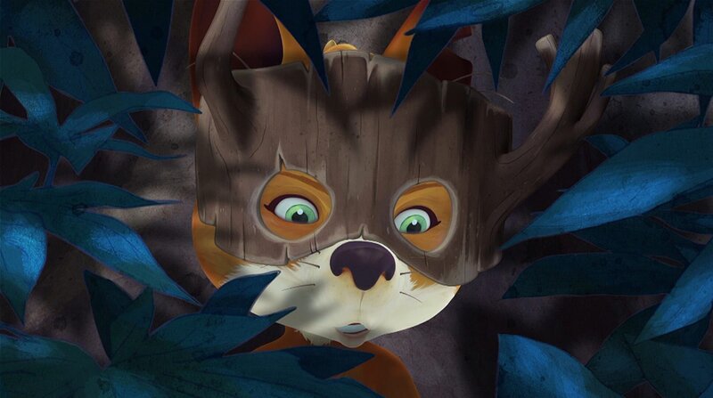 R0sie hat sich verkleidet und möchte den Zwillingen eine Lektion erteilen. – Bild: WDR/​Mediatoon