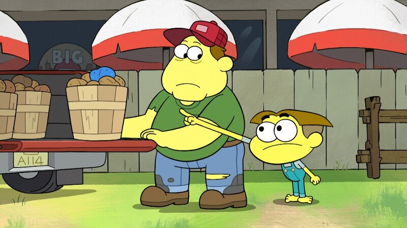 L-R: Bill Green, Cricket Green. – Bild: Disney+