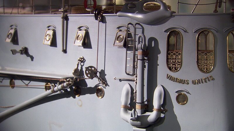 SMS Viribus Unitis, Model Ausschnitt. – Bild: ORF/​pre tv