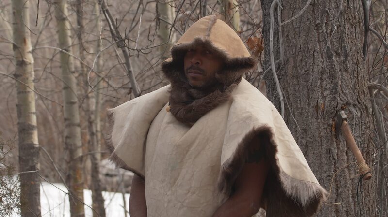 Jermaine im Pelz. – Bild: Battle Beat Productions, LLC /​ Discovery Communications, LLC /​ Amanda Spiezio