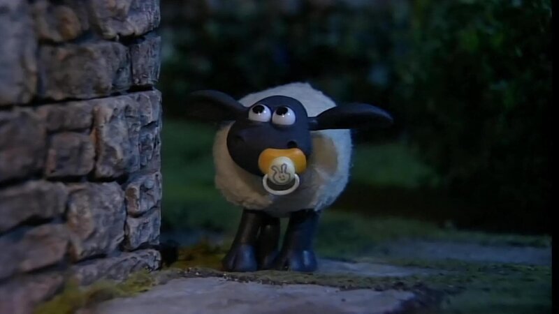 Auch kleine Schafe sollten nachts nicht alleine unterwegs sein. – Bild: WDR/​Aardman Animation Ltd./​BBC