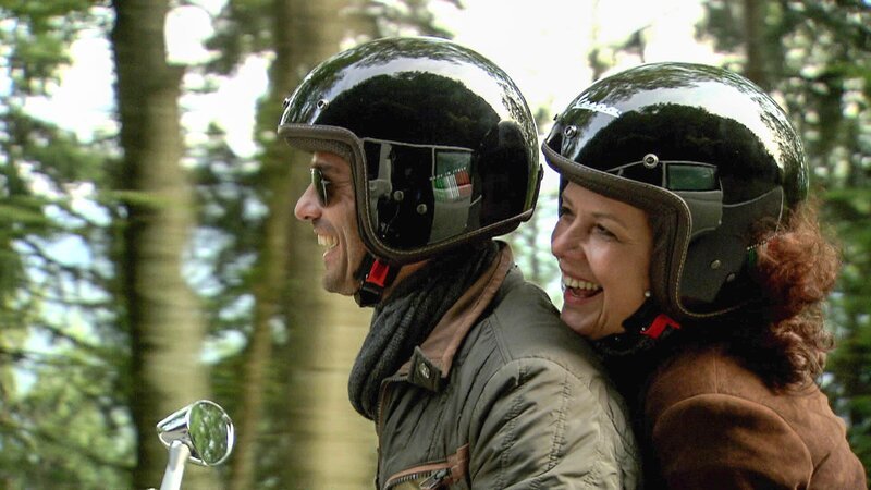 Angelika Kirchschlager und Peter Schneeberger fahren auf den Gaisberg. – Bild: ORF