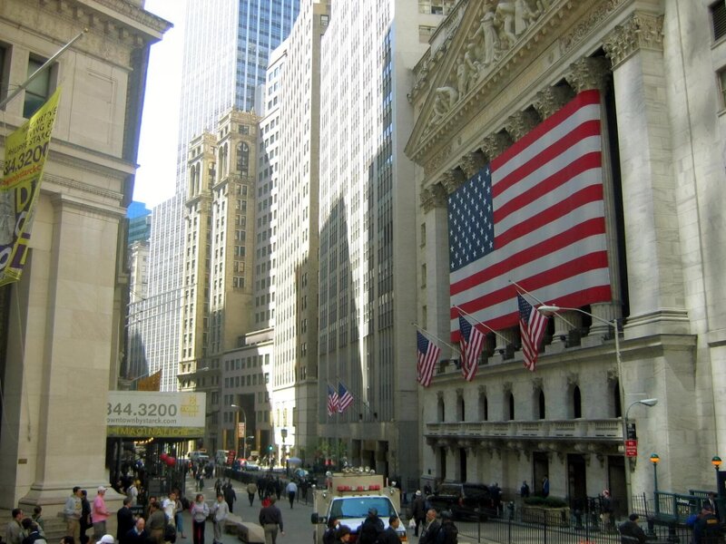 New Yorker Börse. – Bild: Wikimedia Commons