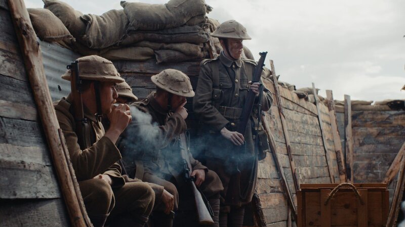 Im November erstarrt die Front im Westen. Ab diesem Zeitpunkt ist der Erste Weltkrieg durch einen Stellungs- und Grabenkrieg gekennzeichnet. – Bild: ZDF und ASA Productions (UK) Ltd.