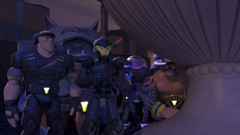 Die Power Players begeben sich auf eine gewagte Nachtmission … – Bild: WDR/​WDRmg/​Zagtoon/​Method