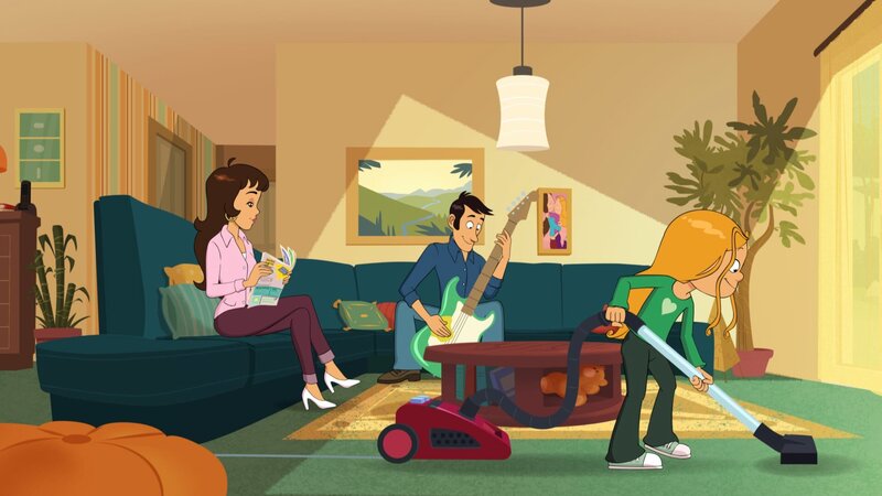 Marine und Wendy wollen das ganze Haus putzen. – Bild: NDR/​Bamboo Production/​Samka Productions