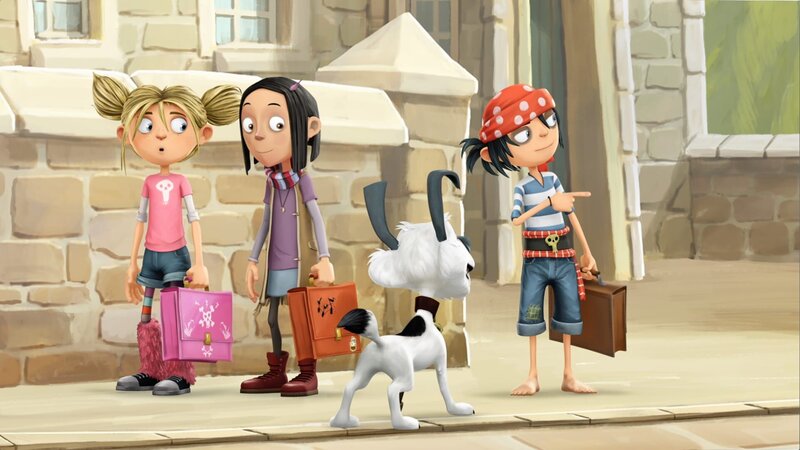 Jim weiß schon, welchen Beruf er sich näher anschauen möchte. – Bild: WDR/​Cyber Group Studios /​ France Télévisions /​ Blue Spirit Studios /​ Sofitvcine 4