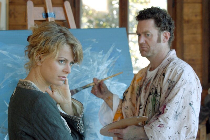 Isabell Gerschke (Melanie Hollaus), Jürgen Tonkel (Franz Faber). – Bild: ORF/​BEO-Film/​Marco