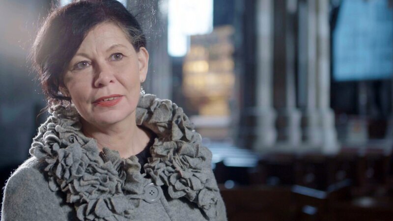 Stephansdom, Barbara Wolfingseder. – Bild: ORF