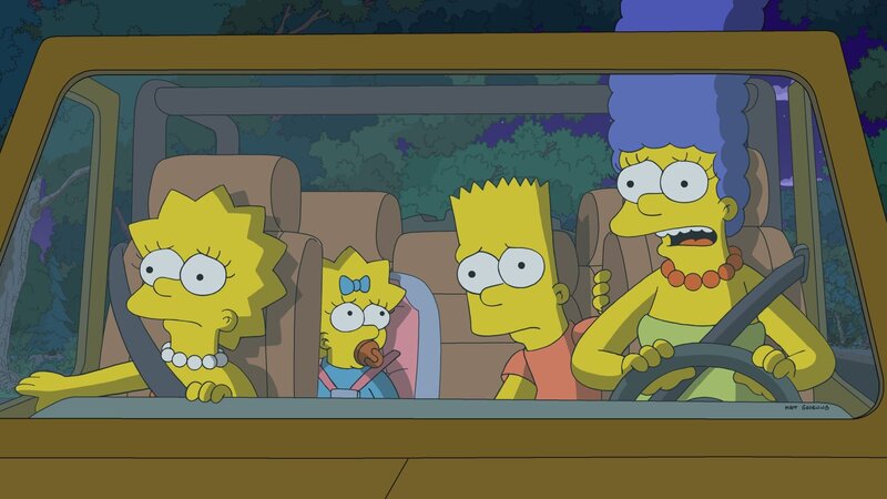 (v.l.n.r.) Lisa; Maggie; Bart; Marge – Bild: Twentieth Century Fox Film Corporation