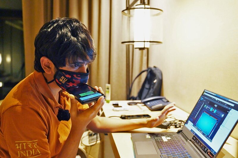 rec. Scambaiting – Wie Hacker Internetbetrüger überlisten Scambaiter Sven kämpft in Indien gegen Onlinebetrug. – Bild: SRF