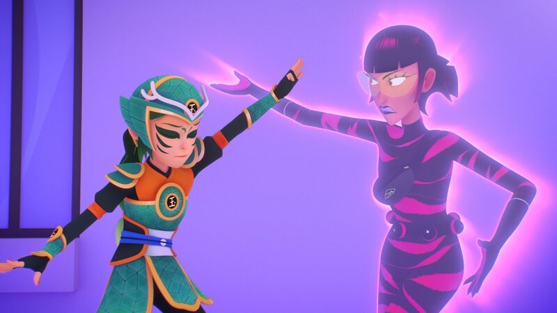 v.li.: Lan Jun/​Jade Armor, Ms. Bao – Bild: TeamTO