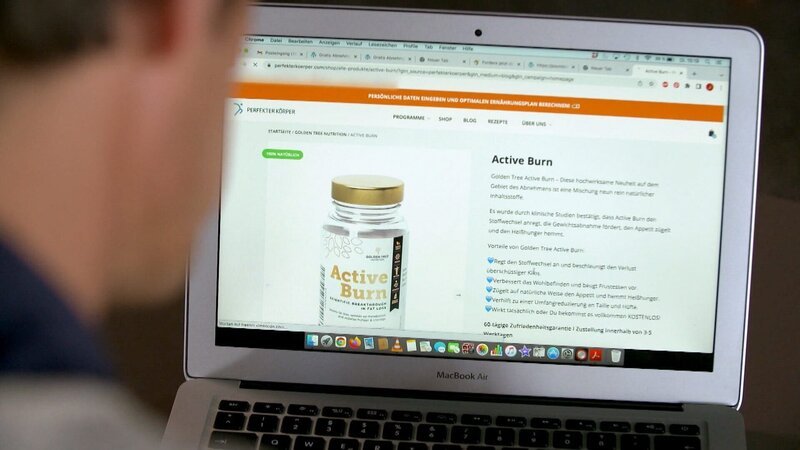 Bestellung von Diätpillen im Internet. – Bild: ORF/​One Gate