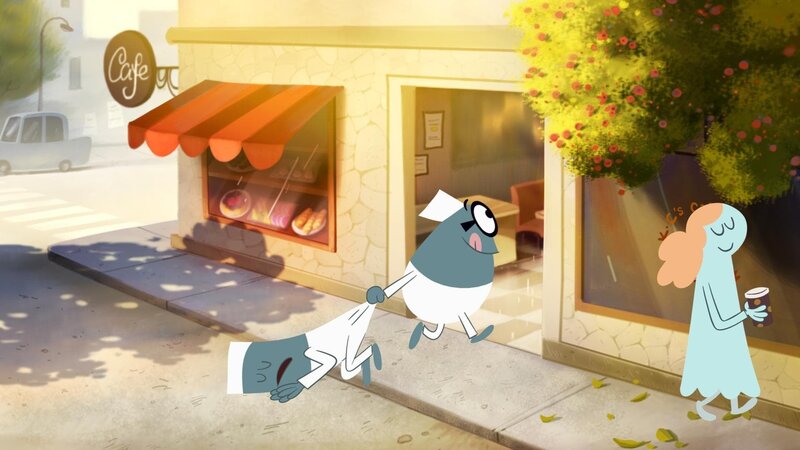 hinter, v.li.: Skinny Doc, Specs Doc – Bild: LAMPUT and all related characters and elements are trademarks of and © 2020 Cartoon Network. A WarnerMedia Company. All rights reserved.