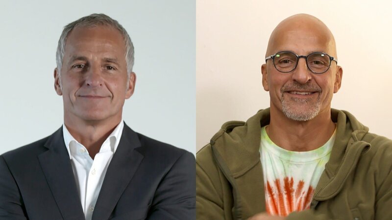 Achim Weniger (l.), Vorstand der VEDES AG, Achim Weniger alias „Siggi“ Die Verwendung des sendungsbezogenen Materials ist nur mit dem Hinweis und Verlinkung auf TVNOW gestattet. – Bild: RTL