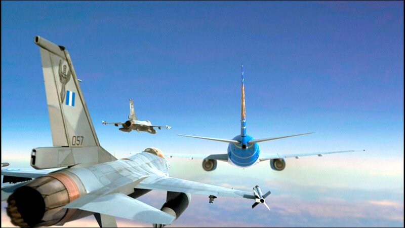 Helios Airways flight 522. Reconstruction. – Bild: The National Geographic Channel