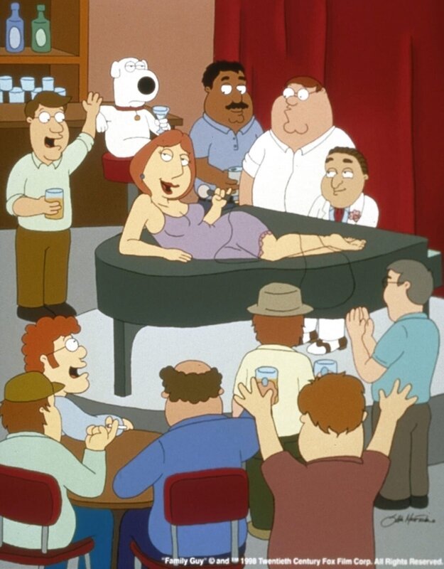 Stewies erster Geburtstag: Die Familie und Freunde feiern kräftig. – Bild: Twentieth Century Fox Film Corporation. All Rights Reserved. Lizenzbild frei
