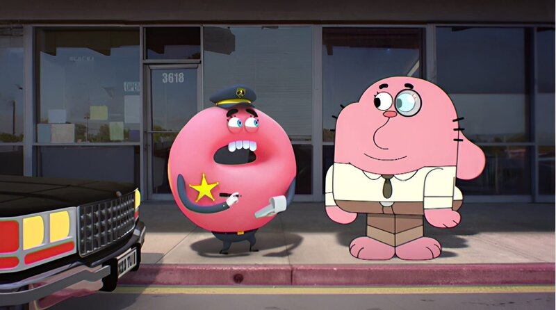 v.li.: Donut Cop, Richard – Bild: CARTOON NETWORK