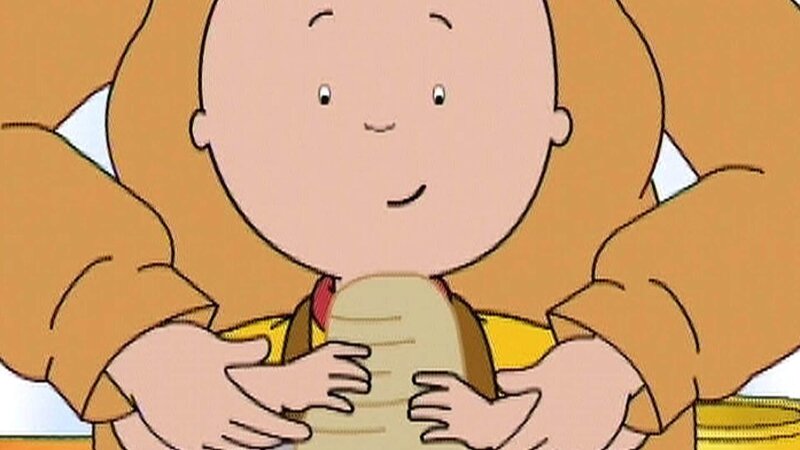 Caillou geht ins Kunstgewerbe-Haus und lernt töpfern. – Bild: SUPER RTL